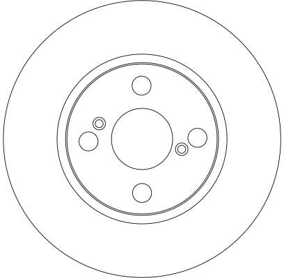Brake Disc - DF4403 TRW