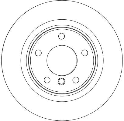 Bremsscheibe - DF4451 TRW