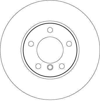 Bremsscheibe - DF4459 TRW