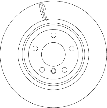 Brake Disc - DF4461S TRW