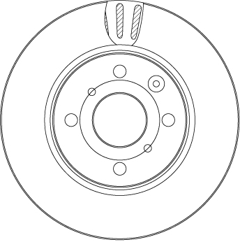 Bremsscheibe - DF4469 TRW