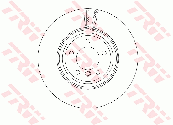 Brake Disc - DF4775S TRW