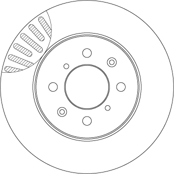 Discofreno - DF4825 TRW