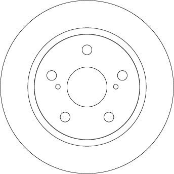 Brake Disc - DF4830 TRW
