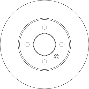 Brake Disc - DF4839 TRW