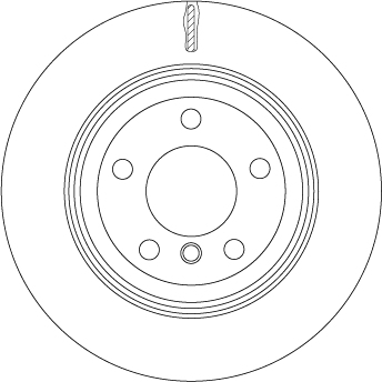 Brake Disc - DF4854S TRW
