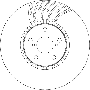 Discofreno - DF4856S TRW