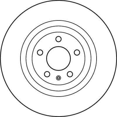 Bremsscheibe - DF4893S TRW