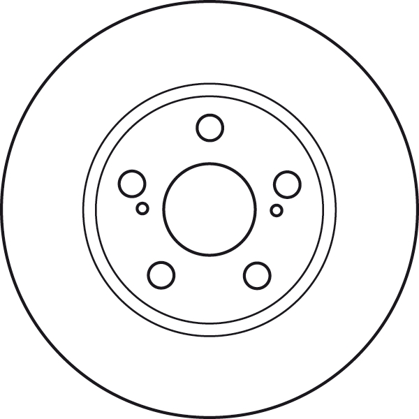 Bremsscheibe - DF4906 TRW