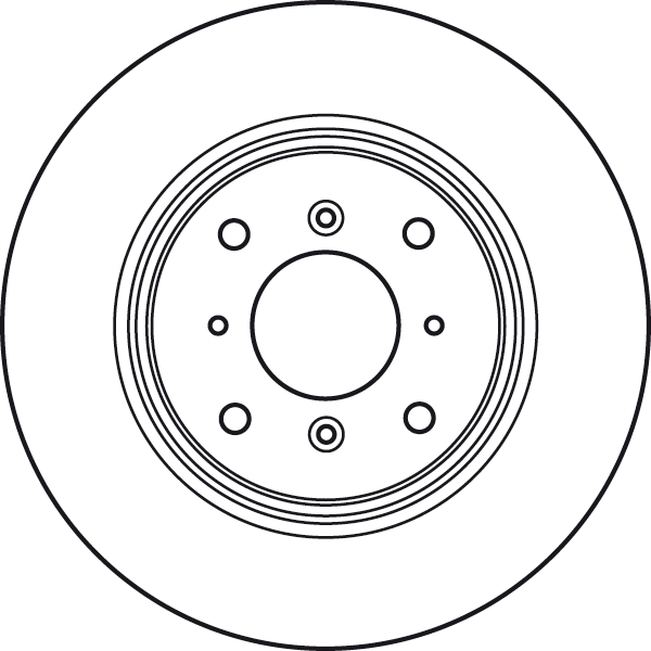 Bremsscheibe - DF4908 TRW