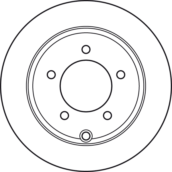 Bremsscheibe - DF4931 TRW