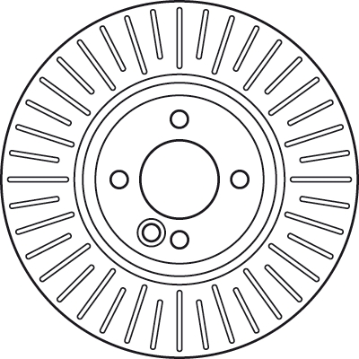 Bremsscheibe - DF6016 TRW