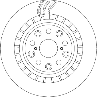 Discofreno - DF6039S TRW