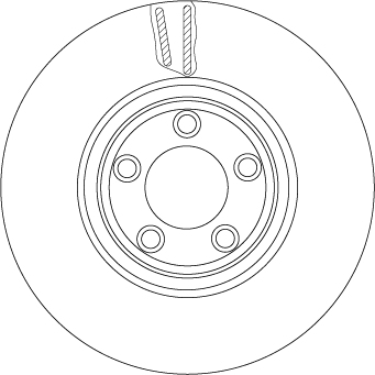 Brake Disc - DF6073S TRW