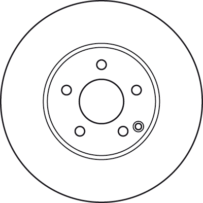 Brake Disc - DF6078S TRW