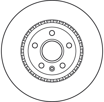 Brake Disc - DF6113S TRW