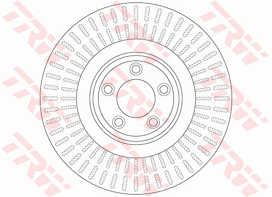 Brake Disc - DF6146S TRW