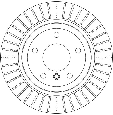 Bremsscheibe - DF6329 TRW