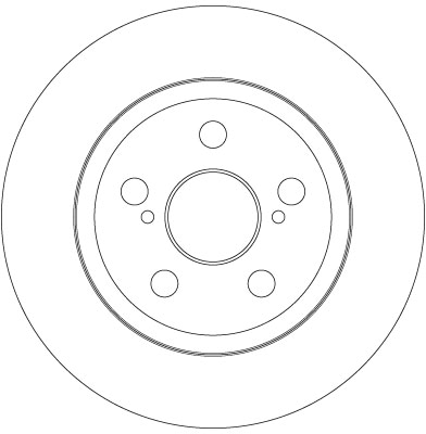 Brake Disc - DF6331 TRW