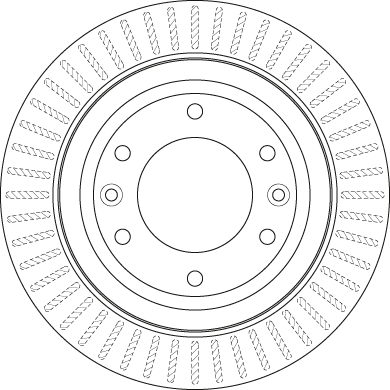 Bremsscheibe - DF6350 TRW