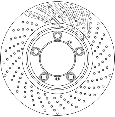 Bremsscheibe - DF6464S TRW