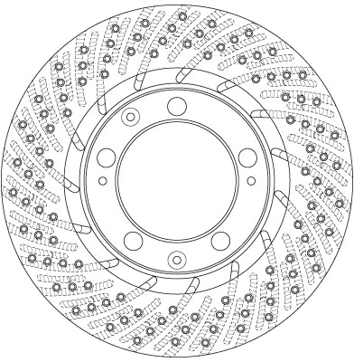 Discofreno - DF6467S TRW