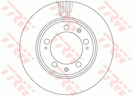 Discofreno - DF6484S TRW