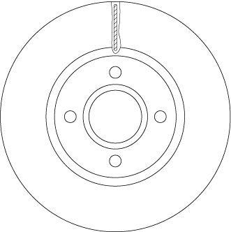 Discofreno - DF6509 TRW