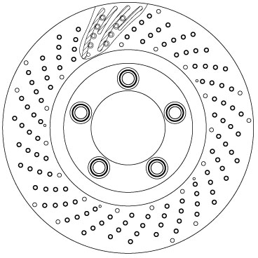 Discofreno - DF6542S TRW