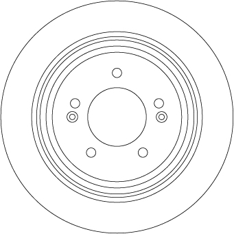 Discofreno - DF6573 TRW