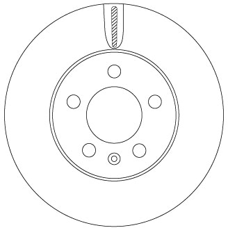 Discofreno - DF6584 TRW