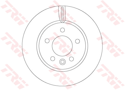 Discofreno - DF6589S TRW