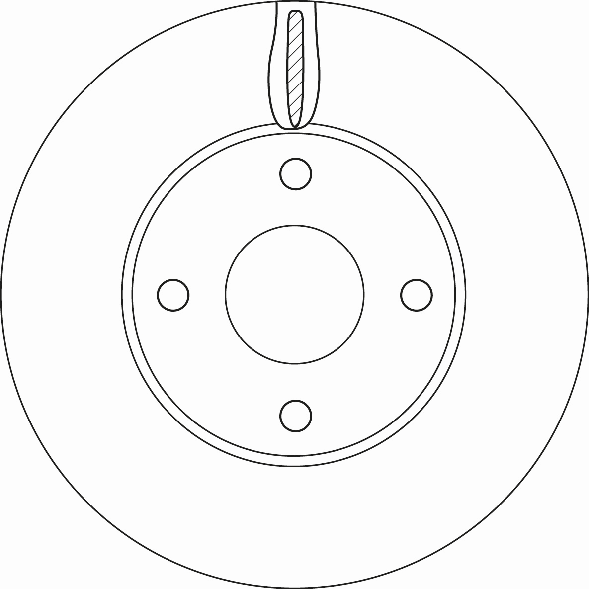 Discofreno - DF6593 TRW