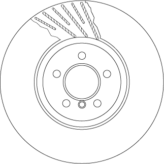 Brake Disc - DF6614S TRW