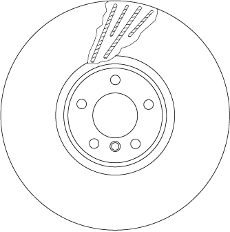 Discofreno - DF6618S TRW