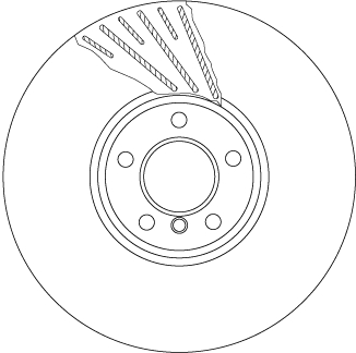 Discofreno - DF6623S TRW