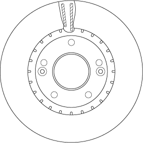 Discofreno - DF6628 TRW