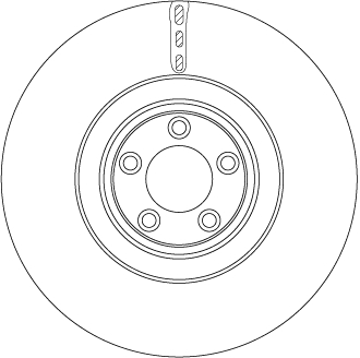 Brake Disc - DF6651S TRW