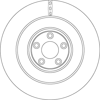 Brake Disc - DF6654S TRW