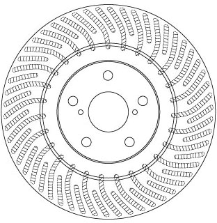 Discofreno - DF6692S TRW