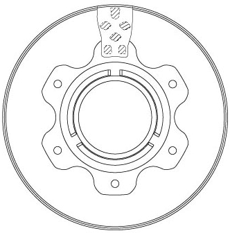 Discofreno - DF6743S TRW