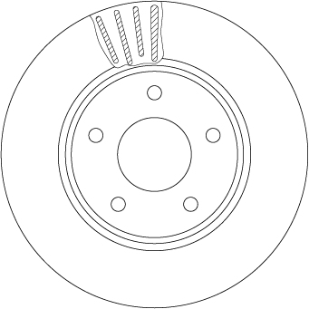 Discofreno - DF6754 TRW