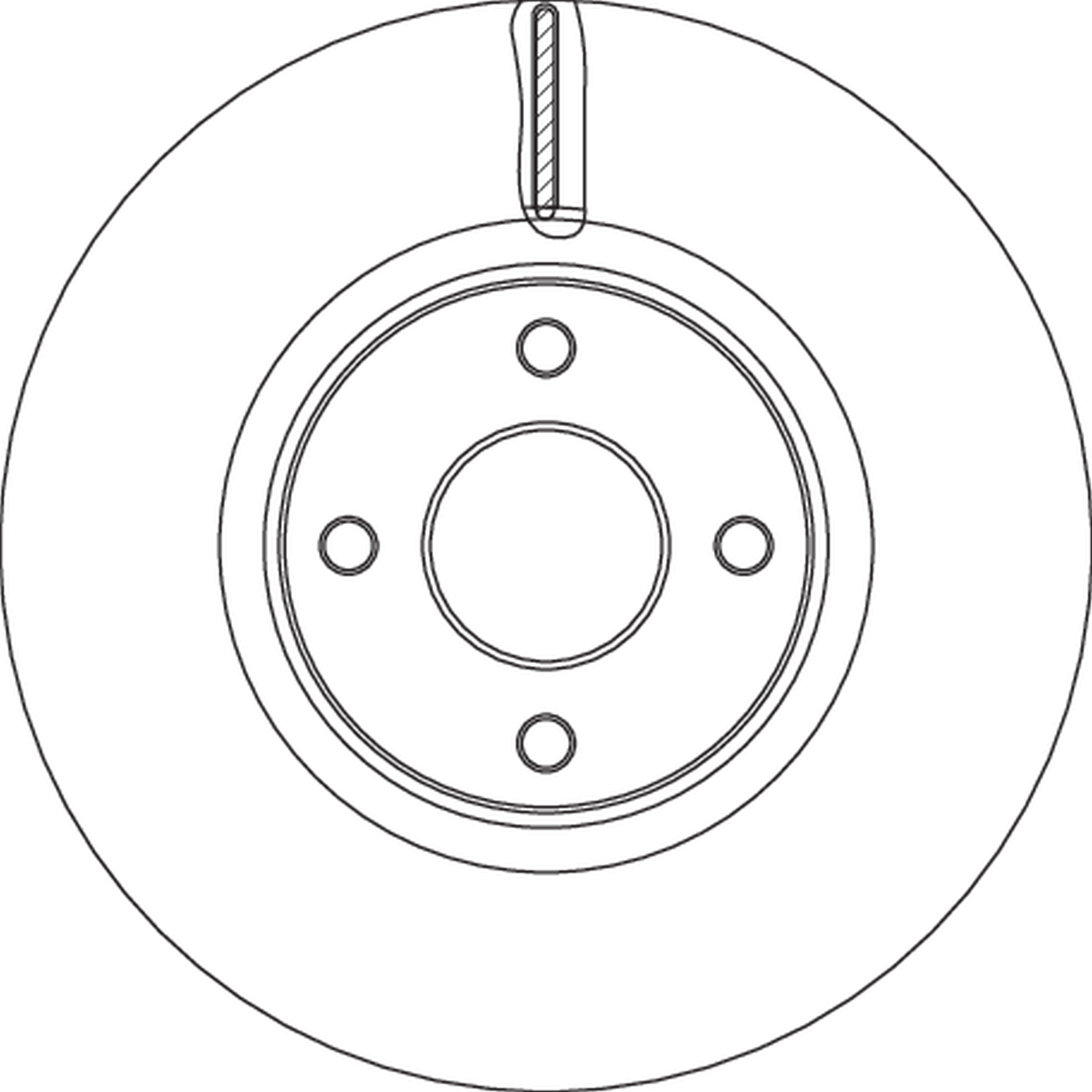 Discofreno - DF6761S TRW