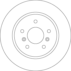 Brake Disc - DF6787 TRW