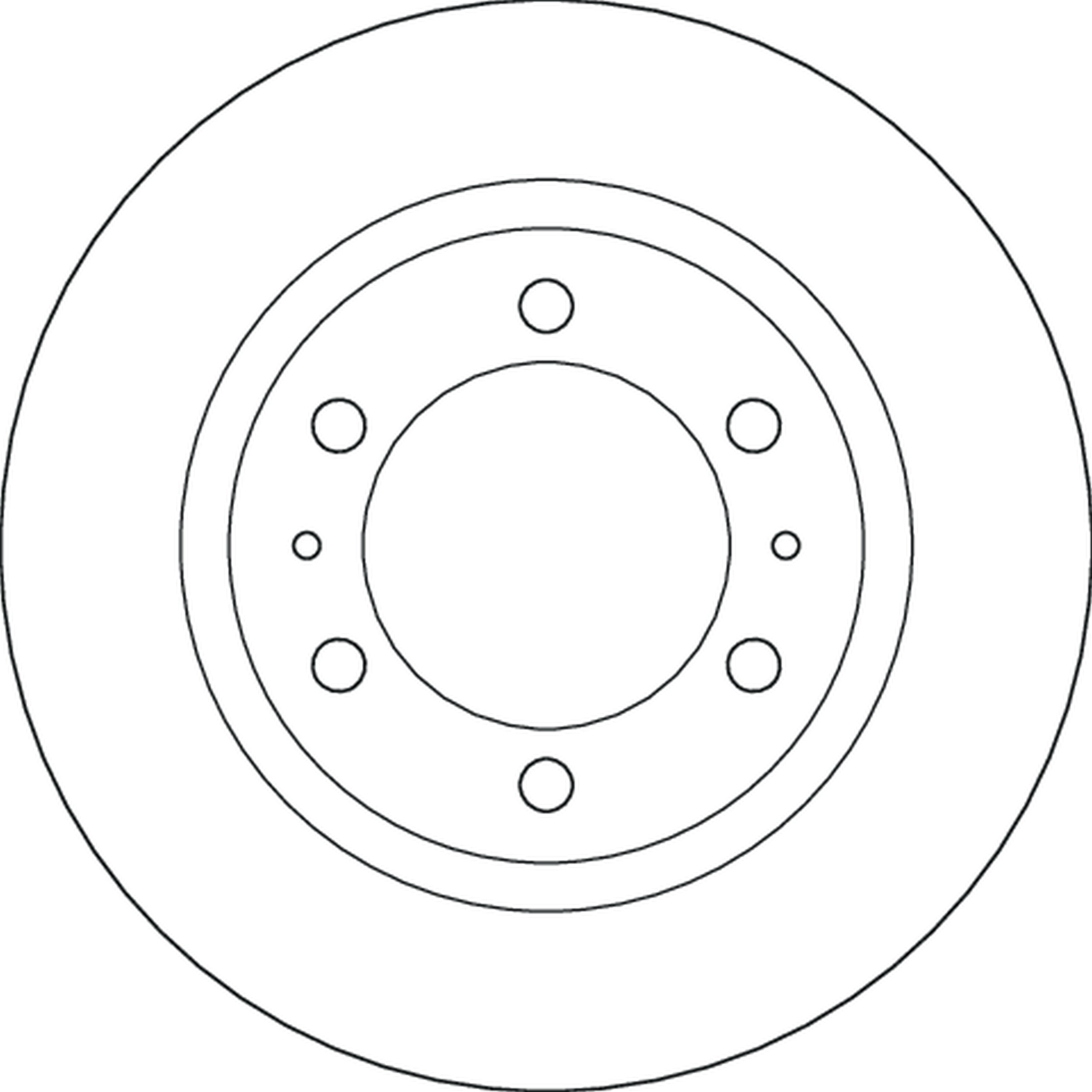 Discofreno - DF6817S TRW