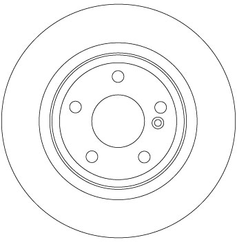 Brake Disc - DF6886 TRW