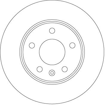 Brake Disc - DF6915 TRW