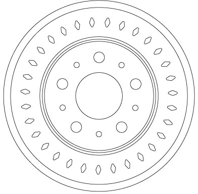 Discofreno - DF6925S TRW