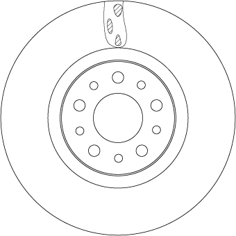 Discofreno - DF6933 TRW