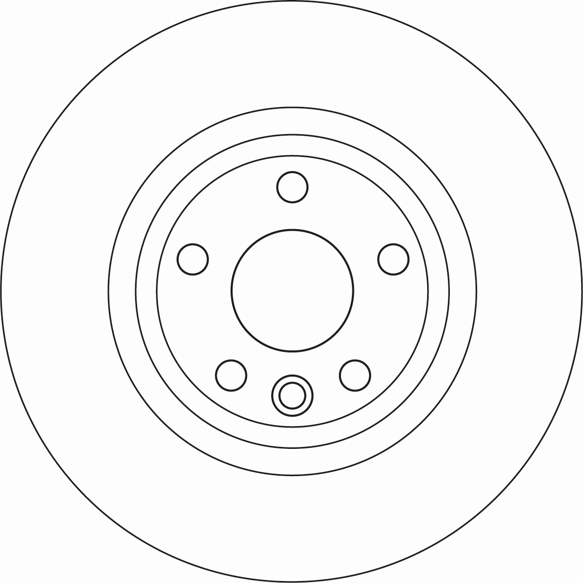 Brake Disc - DF6947 TRW